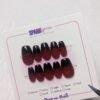 Black Red Ombrey